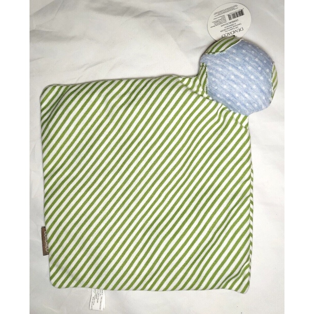 Demdaco Baby Take On The World Security Blanket Lovey Rattle Earth Moon & Back - Picture 3 of 4